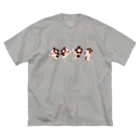 漠然と河童な日常のかぱちんTシャツ 루즈핏 티셔츠