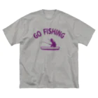 ワカボンドの(釣りざんまい)ボート釣り ビッグシルエットTシャツ