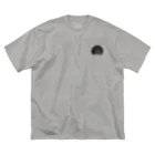 kg_shopの[☆両面] ダンゴムシだ【視力検査表パロディ】 ビッグシルエットTシャツ