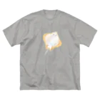 ねこ田ねこ子のヒラタエイ ビッグシルエットTシャツ