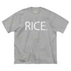 TARAFUKU RICE FARMのつじ農園オリジナルRICEグッズ Big T-Shirt
