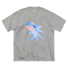 けーしーのさめくん ビッグシルエットTシャツ