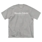 "W@F"GOODS STOREのW@NDERFABRIC 定番ロゴWHITE ビッグシルエットTシャツ