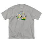 THE DOUBUTSU-ZOO SHOPのどうぶつーズ引っ越しセンタ ビッグシルエットTシャツ