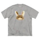 KEDAMONO Lab.のむぎちゃん ビッグシルエットTシャツ