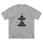 eveningculottesのI am immune to your sarcasm ビッグシルエットTシャツ