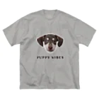 Puppy Vibesの#puppy vibes ビッグシルエットTシャツ