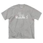 Wander SのWander Sロゴ入り ビッグシルエットTシャツ