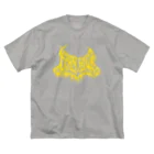 田所ひでのCORN SOUP （yellow） ビッグシルエットTシャツ