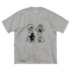 ngm_aikのフラフープする子ども ビッグシルエットTシャツ