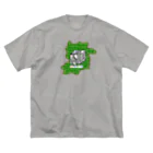 サルインの奈良県LOVE ビッグシルエットTシャツ