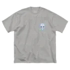 alpacca-creativeのZeta Reticuli（ゼータ・レチクル星人） Big T-Shirt