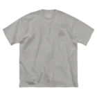 Reefpot designのrainbow ビッグシルエットTシャツ