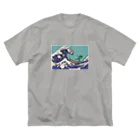 tamaccoの井の中の蛙、大海を知った。 ビッグシルエットTシャツ