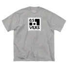 虚無の射精商店のVERS-WHITE ビッグシルエットTシャツ