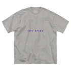 the alles  KONSUM PRODUKTのthe alles Logo ビッグシルエットTシャツ