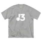 13ackgroundmusicのB ビッグシルエットTシャツ