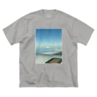 FLY SOMEWHERE のNAHA→HANEDA 2021Feb ビッグシルエットTシャツ