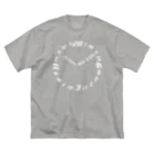 SWEET＆SPICY 【 すいすぱ 】ダーツのNO DARTS NO LIFE ーTIME ー【白】 ビッグシルエットTシャツ