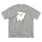 にくまん子のよよ(しろ) ビッグシルエットTシャツ