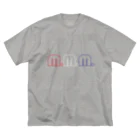 m.のlogo (trio 1) ビッグシルエットTシャツ