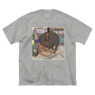 BUDDHA＿WORDの鼠 ビッグシルエットTシャツ