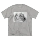 アラスカ野生動物画家きむらけいのLiebe -愛- Big T-Shirt