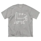 ののの猫屋敷の【ふらんすぱん】 ビッグシルエットTシャツ