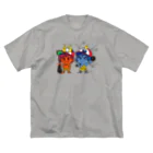 バッファ君  goods【近鉄バファローズ／1976-1996】の赤鬼・青鬼 Buffa-kun Big T-Shirt