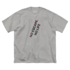 謎はないけど謎解き好きのお店のNO ESCAPE, NO LIFE Big T-Shirt