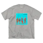 源流狂人卍のwe'rehiker狂人 ビッグシルエットTシャツ