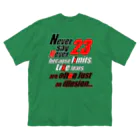 Never Say NeverのNever say never ～logo&23～ Big T-Shirt