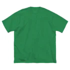 LalaHangeulのあでりーぺんぺん　4号(文字無し)　バックプリント ビッグシルエットTシャツ