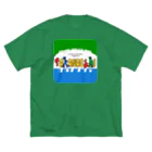 sakanacsai-サカナクサイ-のサカナクサイロゴ ビッグシルエットTシャツ