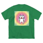 フセサクの魅惑のゲーミングキャット ビッグシルエットTシャツ