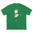 ミナミハチゴーのバレリーナちゃん ビッグシルエットTシャツ