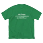 KURO Ink.（クロ インク）のAll Green 🍀 緑一色 ビッグシルエットTシャツ
