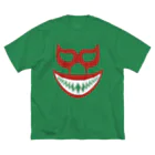 DRIPPEDのMIL MASCARAS SHARK MASK ビッグシルエットTシャツ