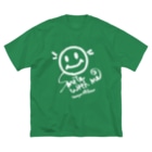 タキオン✩ライダー✩ラボのSmile with me【しろ】 Big T-shirts
