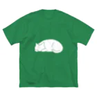 mkyunのねこ ビッグシルエットTシャツ