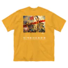 9INEHEADSのRev_White ビッグシルエットTシャツ