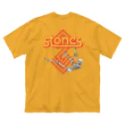 ラッキークライミングマンのstones ビッグシルエットTシャツ