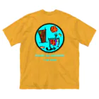 P-nutsのP-nuts dekaLOGO Big T-Shirt