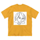 【REYES -レジェス-】のオリジナルデザイン(ダナちゃん) ビッグシルエットTシャツ