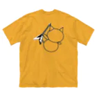 兎猫庵のぎたりすとV両面P ビッグシルエットTシャツ