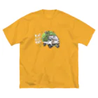 poniponiの草積みすぎた ビッグシルエットTシャツ