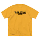 GUILD-WAGMI_from_NTPのWAGMI Item bigrogo-black ビッグシルエットTシャツ