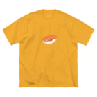 askerium suzuri店のあざてぇおすし ビッグシルエットTシャツ