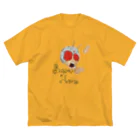 onclet098のスーパーヒーロー ビッグシルエットTシャツ