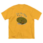 MZグラフィックスのスリーピー　キウィ　きいてるよ ビッグシルエットTシャツ